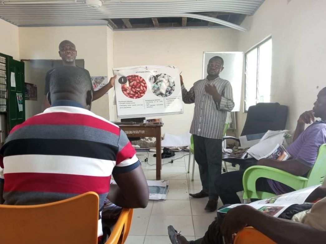 Urbanet trains Agric Extension officers  on Good Agronomic Practices (GAPs) and Farm Business Management (FBM)