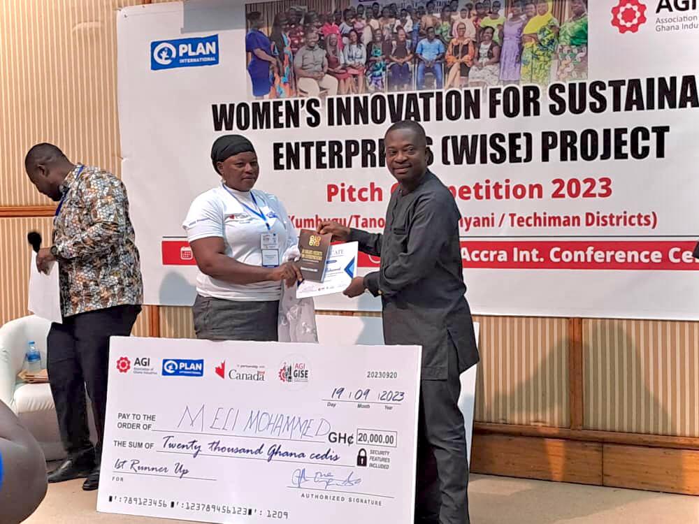 WISE PROJECT MENTEES WINS AWARDS IN AGI PITCHING COMPETITION