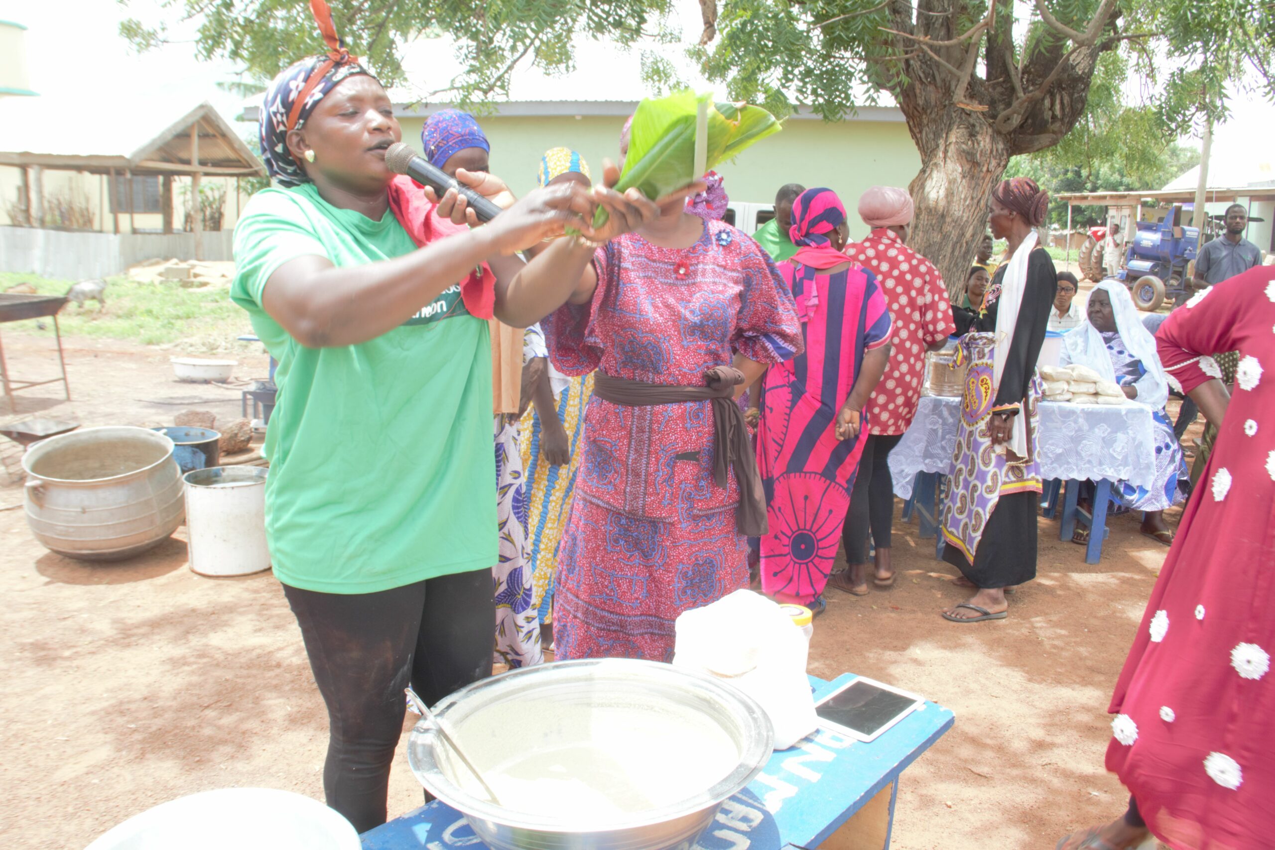 URBANET’S WISE PROJECT TEAM LEADS TRAINING ON FOOD EXHIBITIONS IN TOLON AND KUNBUMGU DISTRICTS